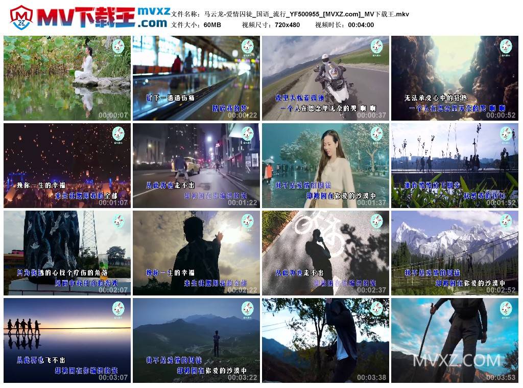 马云龙-爱情囚徒_国语_流行_YF500955